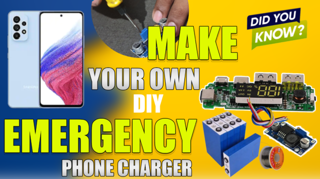 emergency charger with buck converter