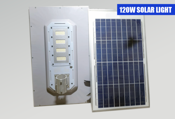 Super Bright 120W Solar Street Light In Pakistan- All-in-one Solar ...
