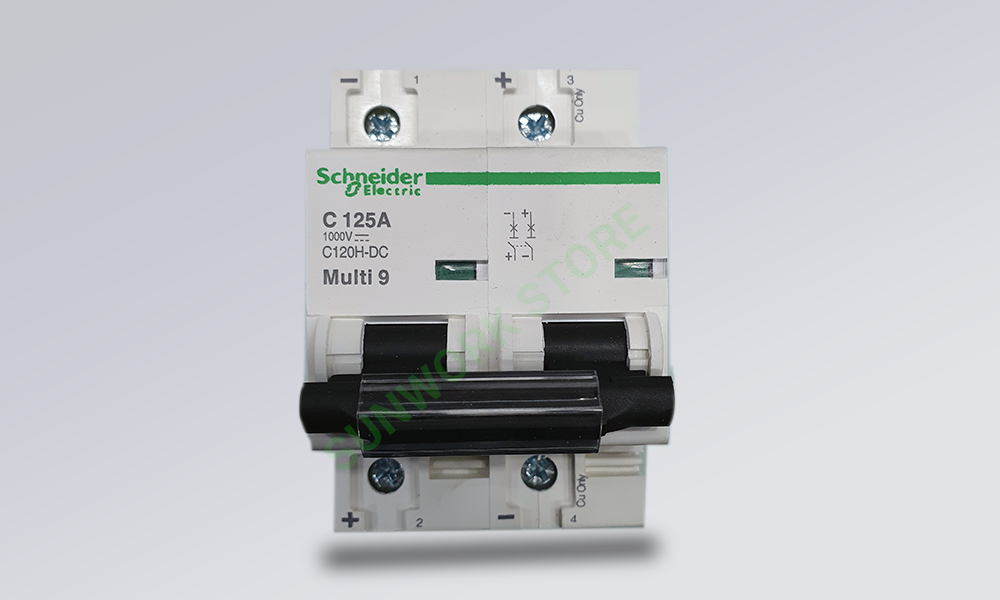 Schneider DC Breaker 2Pole 125Amp (C120H-DC) - Image 4