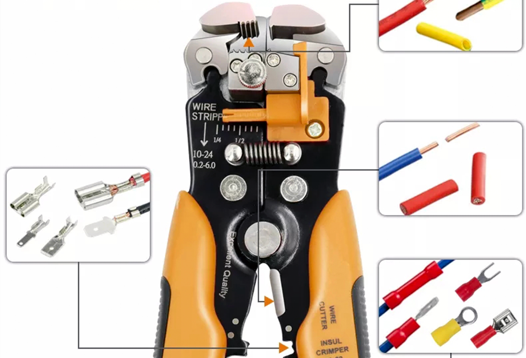 3-in-1 Automatic Wire Striping Crimping Cutting Tool Multi-Functional in Pakistan - Image 3