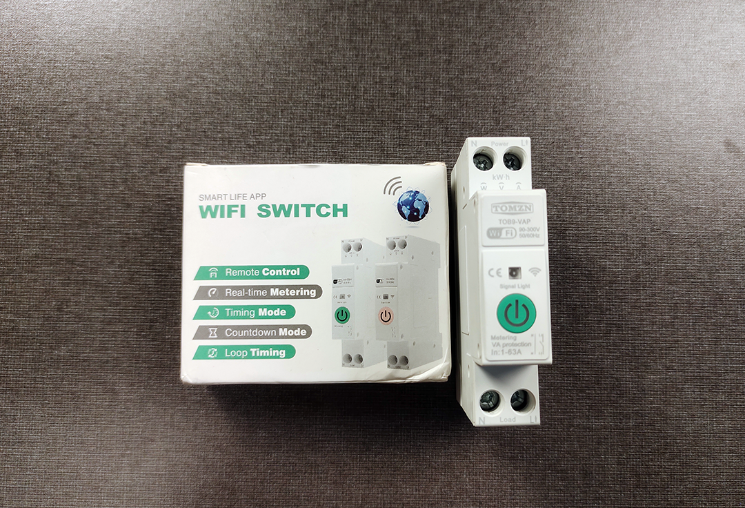 TOMZN 63A 1P+N WIFI Smart Energy Meter Switch-Kwh Meter Monitoring Timer Relay Mini MCB Smartlife voltage current protection Power Limiter - Image 6