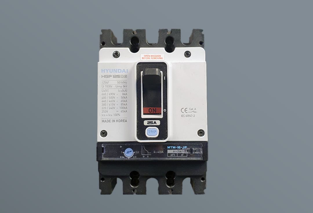HYUNDAI AC 3P PHASE HGP 125DS 25A CAT A AC / DC MCCB BREAKER IN PAKISTAN - Image 5