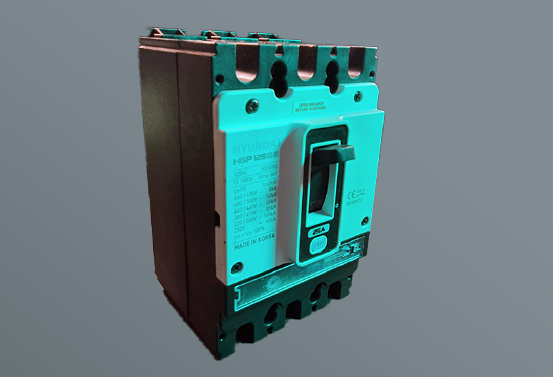 HYUNDAI AC 3P PHASE HGP 125DS 25A CAT A AC / DC MCCB BREAKER IN PAKISTAN - Image 4