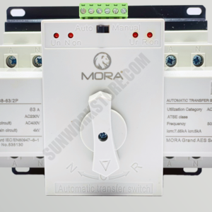Mora Automatic Transfer Switch 63A Single Phase