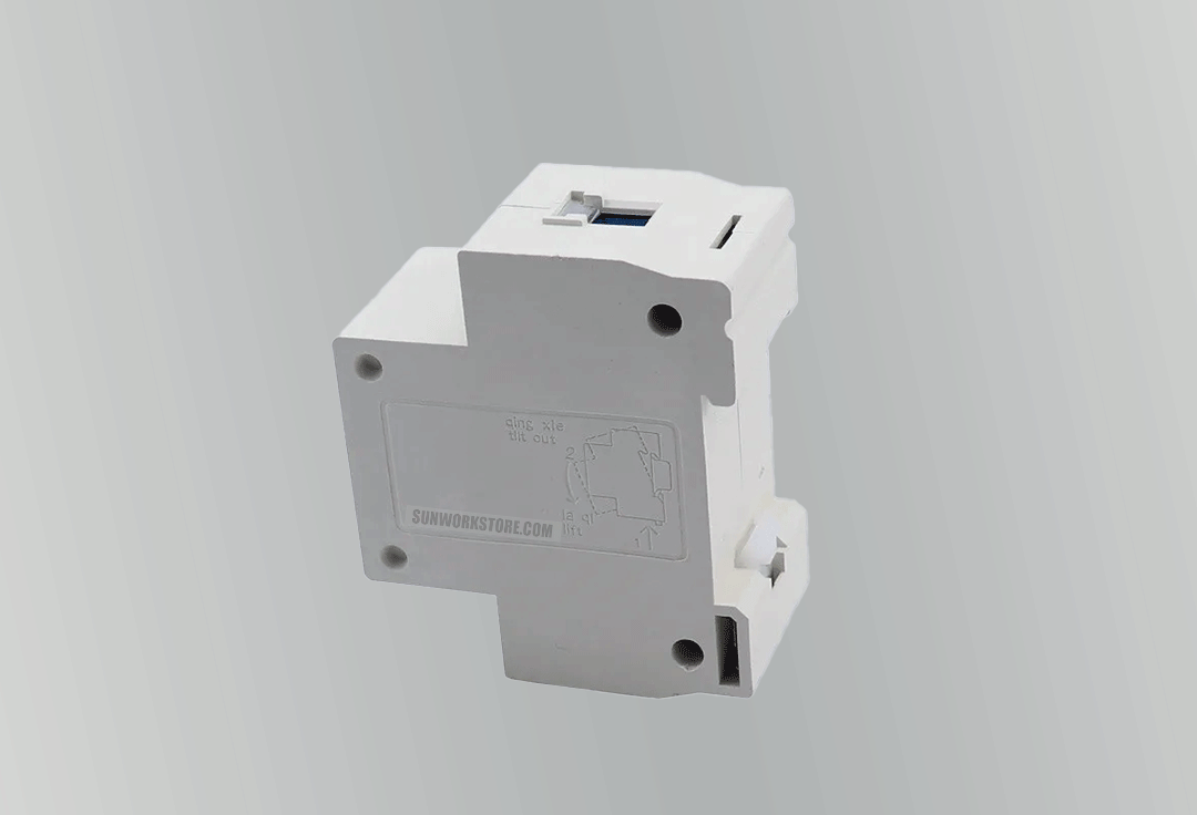 Din Rail Socket AC30 2 Pin Plug 35mm Modular socket 10-16A 250V in Pakistan - Image 4