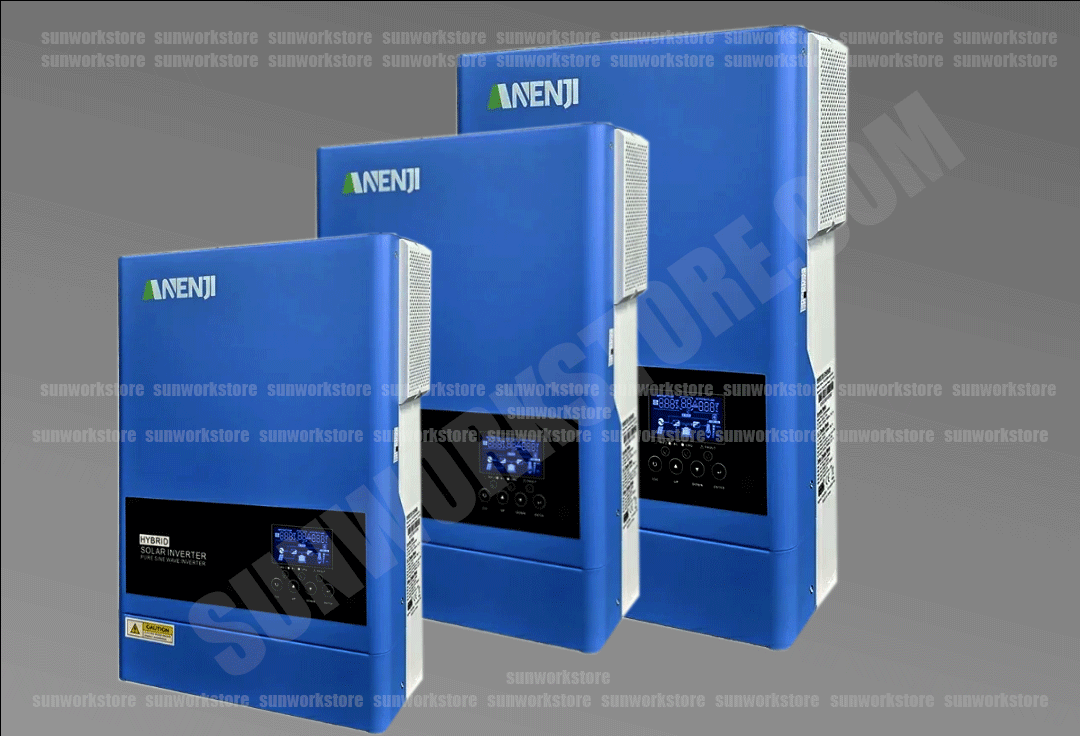 ANENJI 6.2KW 48V Hybrid Solar Inverter Pure Sine Wave Off-Grid with WIFI in Pakistan - Image 7