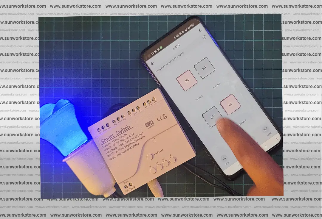 4-Channel Tuya Smart WiFi Remote Control Universal Wireless Switch in Pakistan - Image 7
