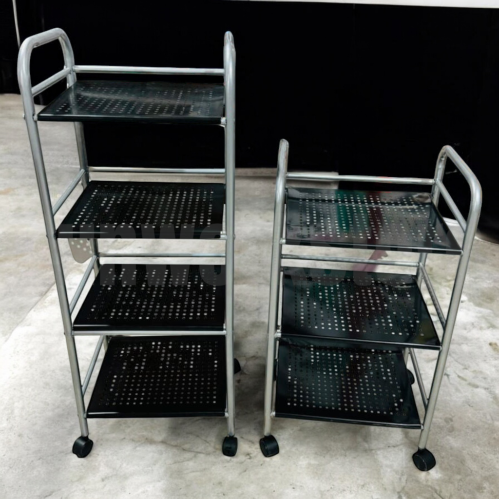 Homeplus Tier 4 Metal Cart