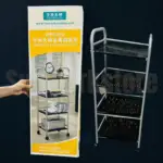 Homeplus Tier 4 Metal Cart