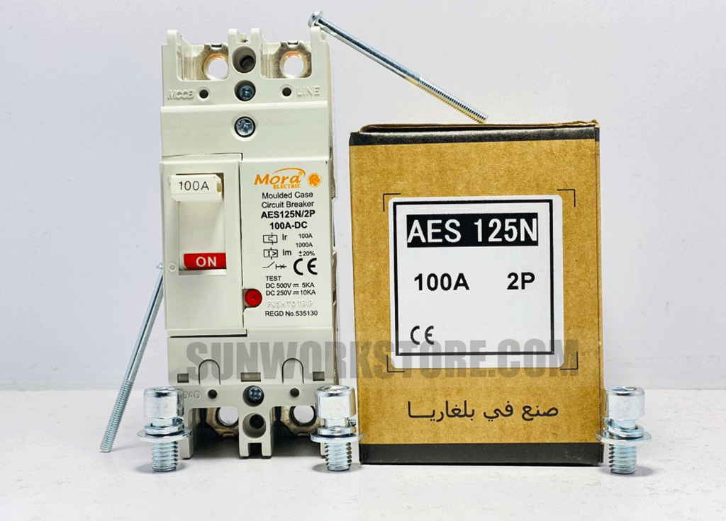 MORA 2P 1000V Dc Breaker 100A