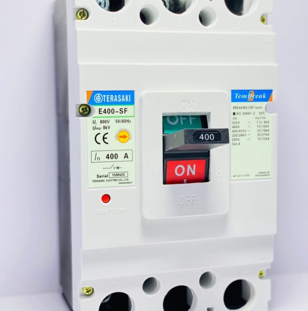 Terasaki 3 pole 400A MCCB