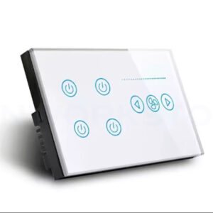 TUYA 4ch with Fan Dimmer Wall Switch