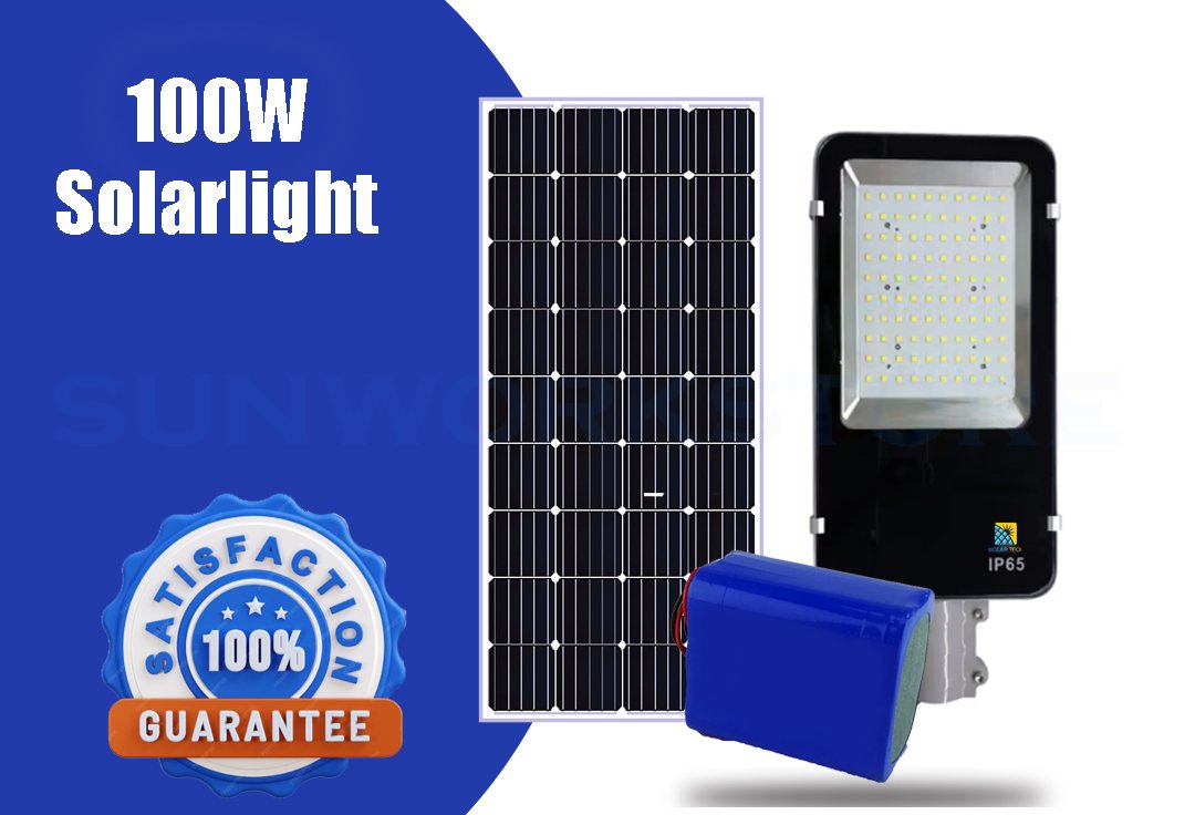 100w 3 in 1 solarlight